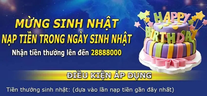 Thưởng mừng sinh nhật Zomclub - Sự kiện được mong chờ nhất 4 Giá trị thưởng mừng sinh nhật còn phụ thuộc vào lịch sử nạp tiền của người chơi